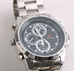 Relógio espião câmera escondida 8GB DV elegante