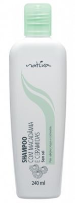 Shampoo Macadâmia e Ceramidas. 500ml
