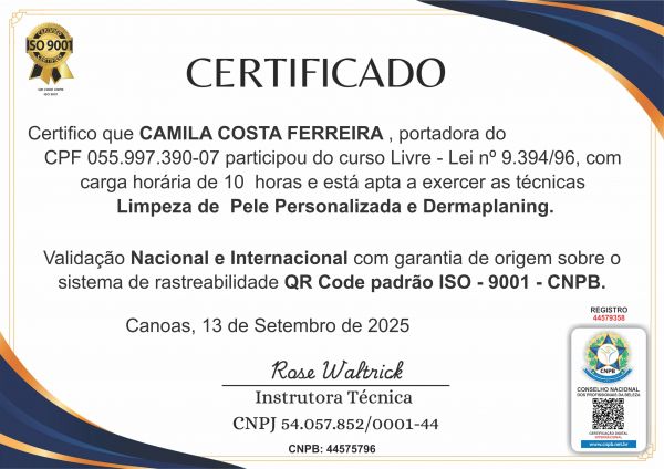 CAMILA COSTA FERREIRA