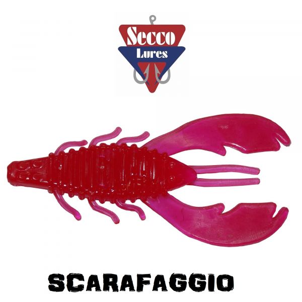 ISCA SOFT SCARAFAGGIO SECCO LURES - RED