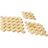 KIT 3 PÇS ESTEIRA PARA MESA
