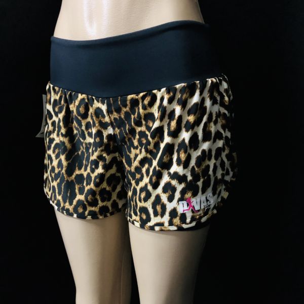 Short 2em1 estampa oncinha