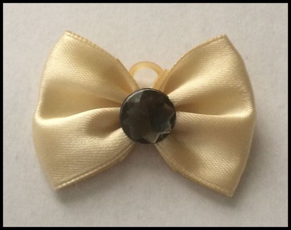 Laço Cetim dourado M