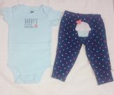 Conjunto Carters cupcake.
