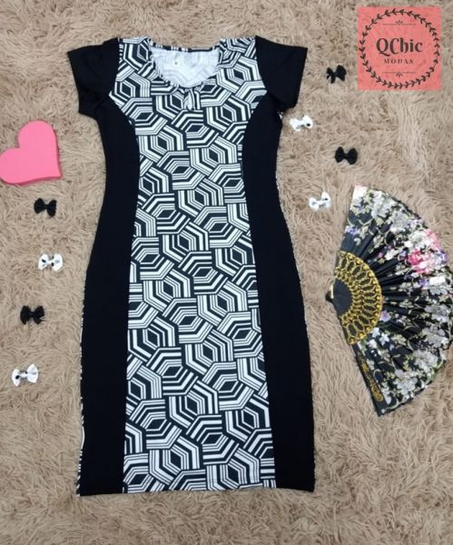 Vestido Tubinho Modelo Lindo Moda Evangélica