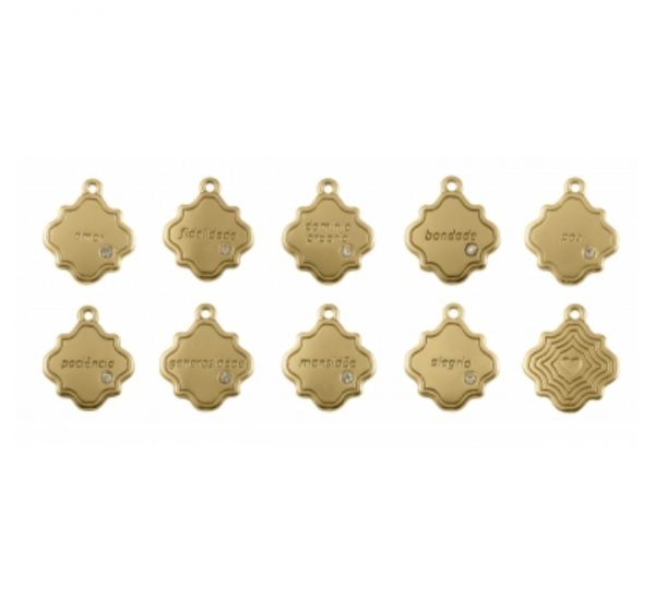 Conjunto Frutos de Espírito Santo 9 peças