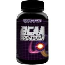 BCAA PRO-ACTION BODYGENICS 200 CAPSULAS