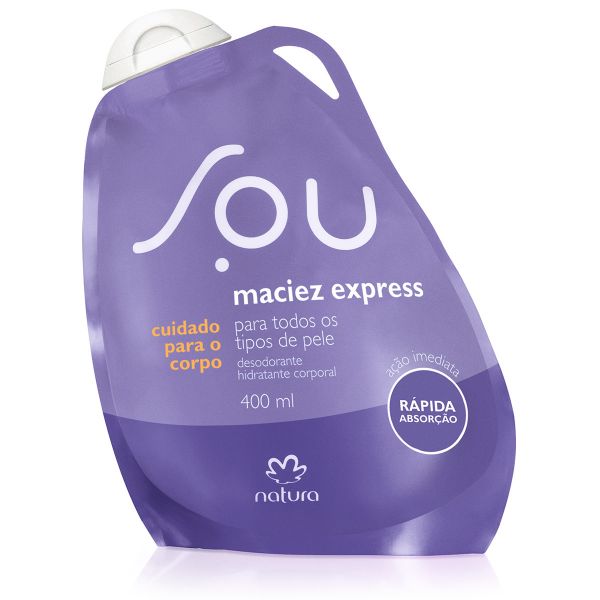 Desodorante Hidratante Corporal SOU Maciez Express - 400ml