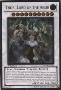 Thor, Lord of the Aesir STOR-EN038 - Ultimate Rare