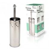 ESCOVA SANITÁRIA INOX C/SUPORTE
