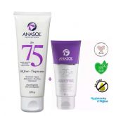 KIT ANASOL PROTETOR SOLAR CORPORAL FPS 75 + FACIAL FPS 75