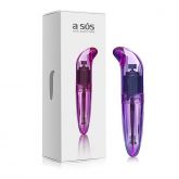 Vibrador Ponto G Lilás - 11cm