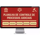 Planilha De Controle De Processos Judiciais + MAIS 5 Mil Planilhas - VERSÃO: ARC169