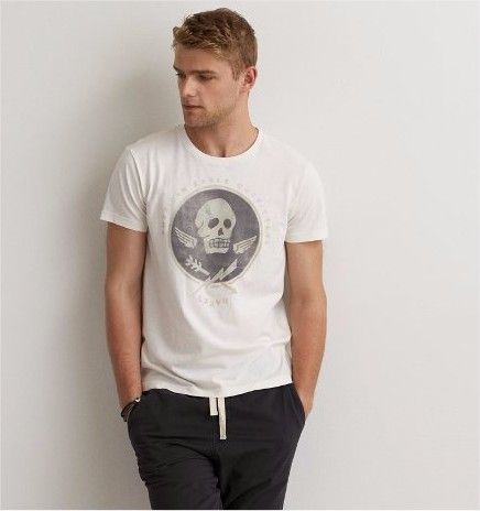 American Eagle -AEO WORKWEAR SIGNATURE GRAPHIC T-SHIRT