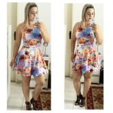 Vestido malha santa constância