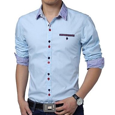 Moda Luxo: Camisa Manga Longa, de Ótima Qualidade. Frete Grátis.