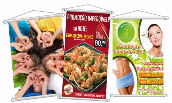 1 BANNER 90X60CM VOCÊ ENVIA SUA ARTE PRONTA