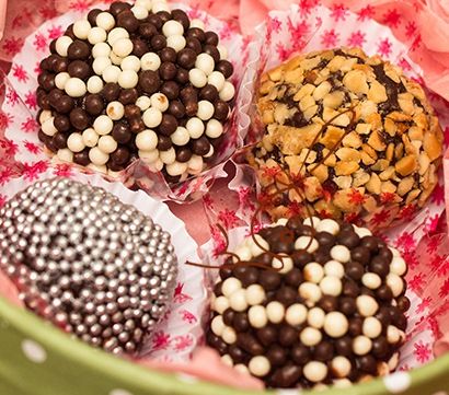 Trufas com Confeitos