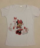 CAMISETA MINNIE MANGA CURTA