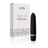 Cápsula Vibratória Power Touch - Preta