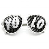 PARTY YOLO SUMMER RETRO AVIATOR GLASSES 8855