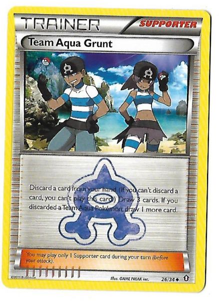 Pokemon Team Aqua Grunt Double Crisis