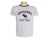Camisa Abercrombie Cinza Mod:73552