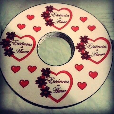 Adesivo para CDs Temático