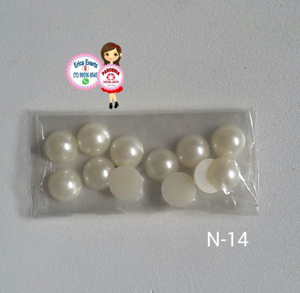Meia pérola com (10pacotes)