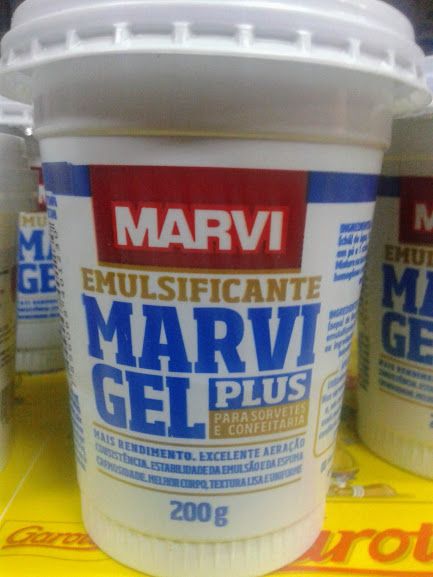 Emulsificante Marvi Gel Plus 200g p/bolos e sorvetes