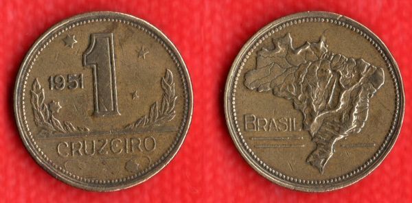 BX232 - 1 Cruzeiro 1951 - 3.757.000