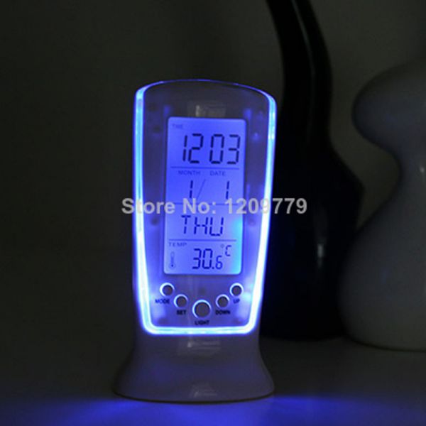 Relógio de Mesa, Despertador , Temperatura, Led CJD0006