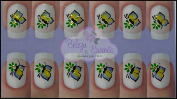 Adesivos Artesanal Para Unhas