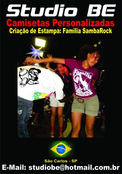 Camisetas da Familia SAMBAROCK