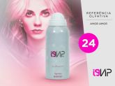 i9Vip 24 Aerossol 100ml (Perfume Feminino) - AMOR AMOR(*)