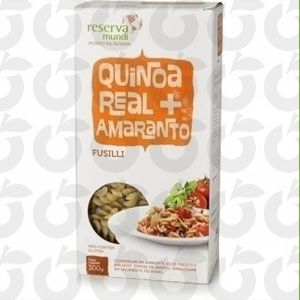 Fusilli Tradicional de Quinoa e Amaranto 300 Gramas Reserva Mundi