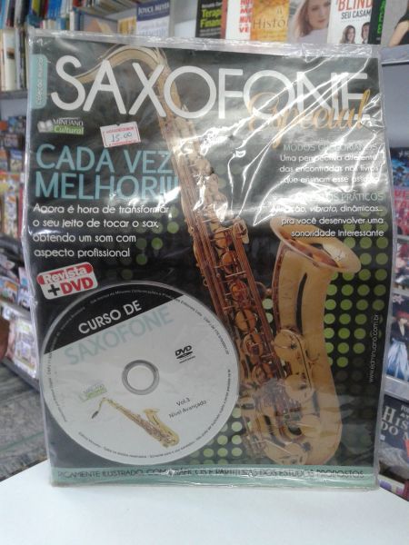 SAXOFONE ESPECIAL COM DVD VOLUME 3 AVANÇADO