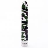 Vibrador Personal 17,5 X 2,5cm Camuflagem Branca Sensual Lov