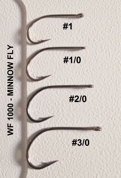 WF 1000 - MINNOW FLY #2/0 - 10 un.