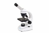 Microscópio Biológico Monocular c/Aumento de 40x a 640x LED 1W CS/SDMB-10