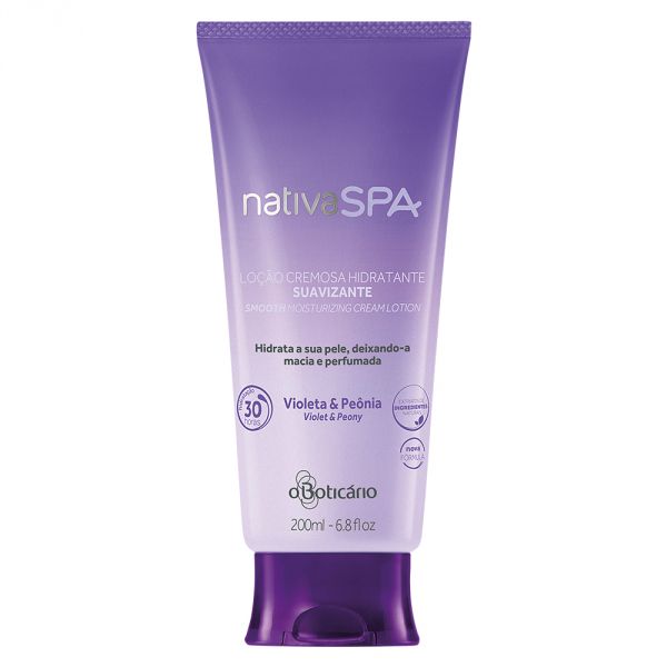 Loção Hidratante Nativa Spa Violeta e Peônia