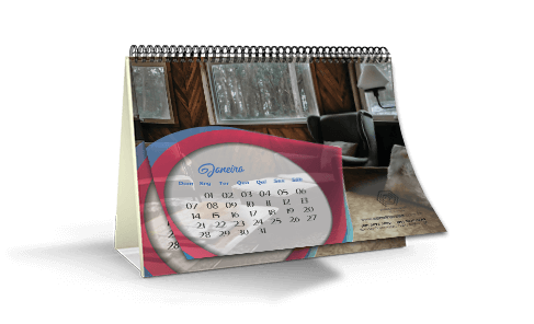 Calendário Mesa