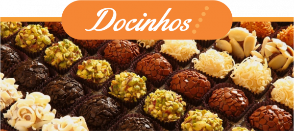 DOCINHOS EM FORMINHAS QUE DELÍCIA - variados