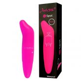 JINGLE GSPOT VIBRADOR PONTO G GOLFINHO COM PONTA CURVA 12CM 3R IMPORT