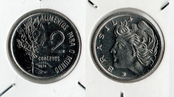 FAO330 - 0,02 1976 Soja - RARA - (tiragem 136.000)