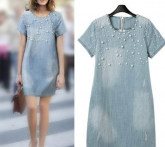 Vestido casual jeans