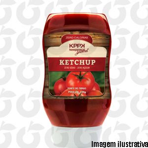 Molho Ketchup Gourmet Zero Sódio 350 Gramas Keeppack
