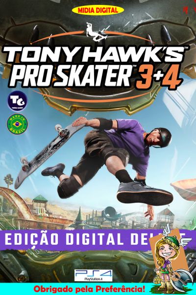 Tony Hawk’s Pro Skater 3+4 Deluxe Edition