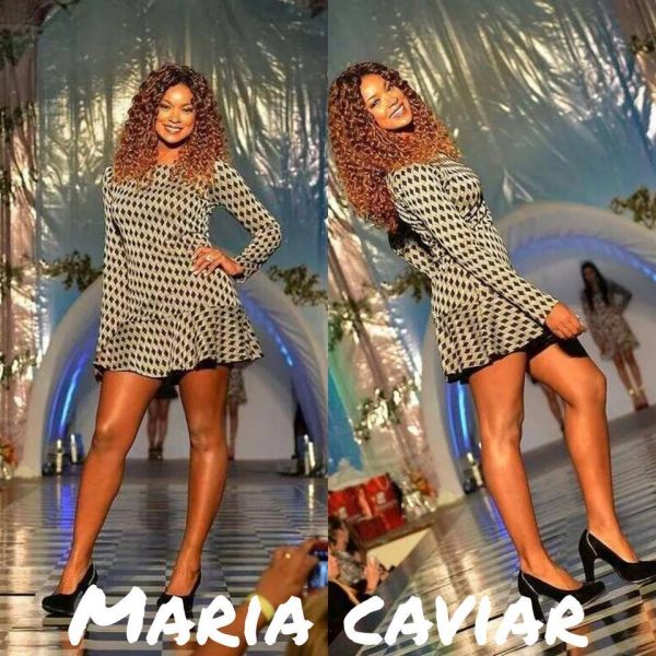 Vestido Manga longa Maria Caviar