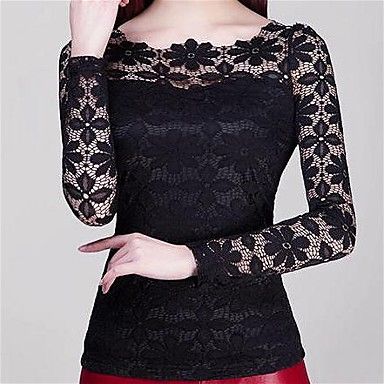Moda Luxo: Blusa Poliester Renda, de Ótima Qualidade. Frete Grátis.